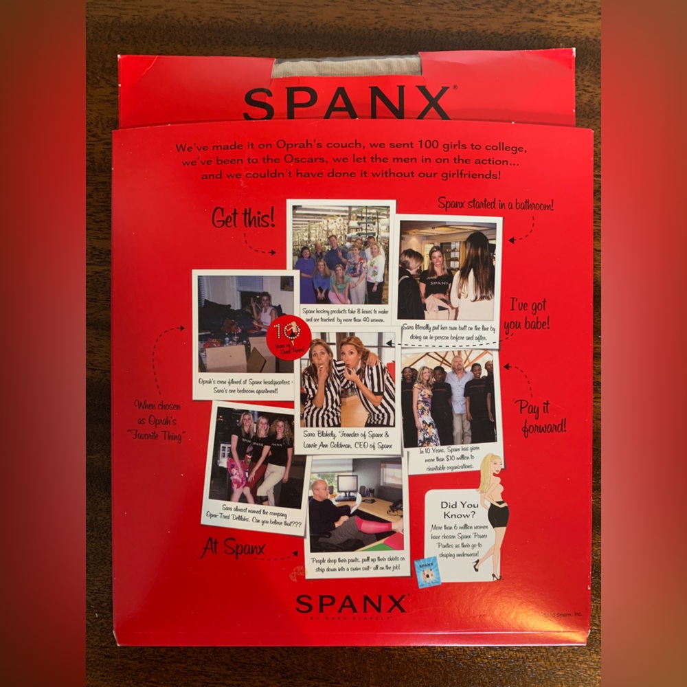 SPANX Footless Pantyhose, Size C, NWT - Picture 2 of 5